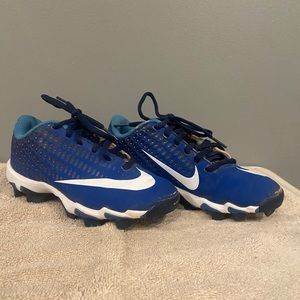 Nike Girls softball cleats size 1Y